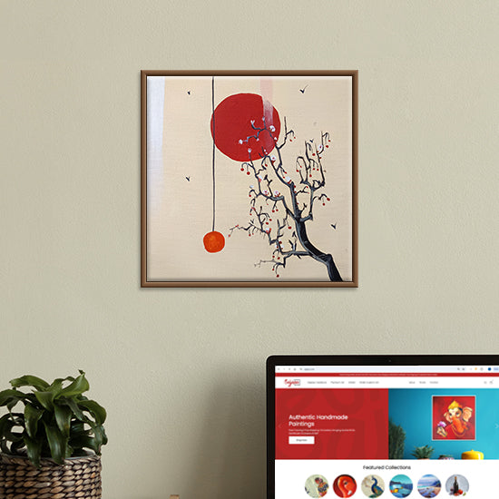 Petalbound | Handmade Flower-Inspired Canvas with Soft Hues