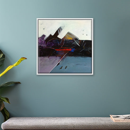 City Fragments Paintings | Abstract Art | Vibrant Abstract Handmade Painting