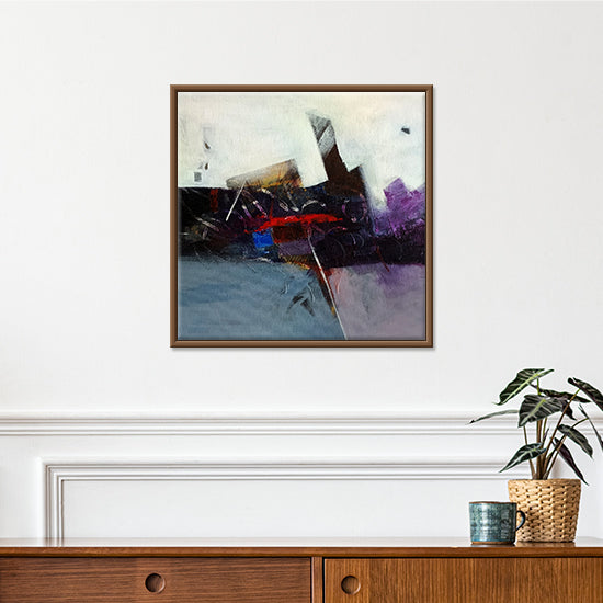 City Fragments Paintings 1 | Abstract Art | Vibrant Abstract Handmade Painting