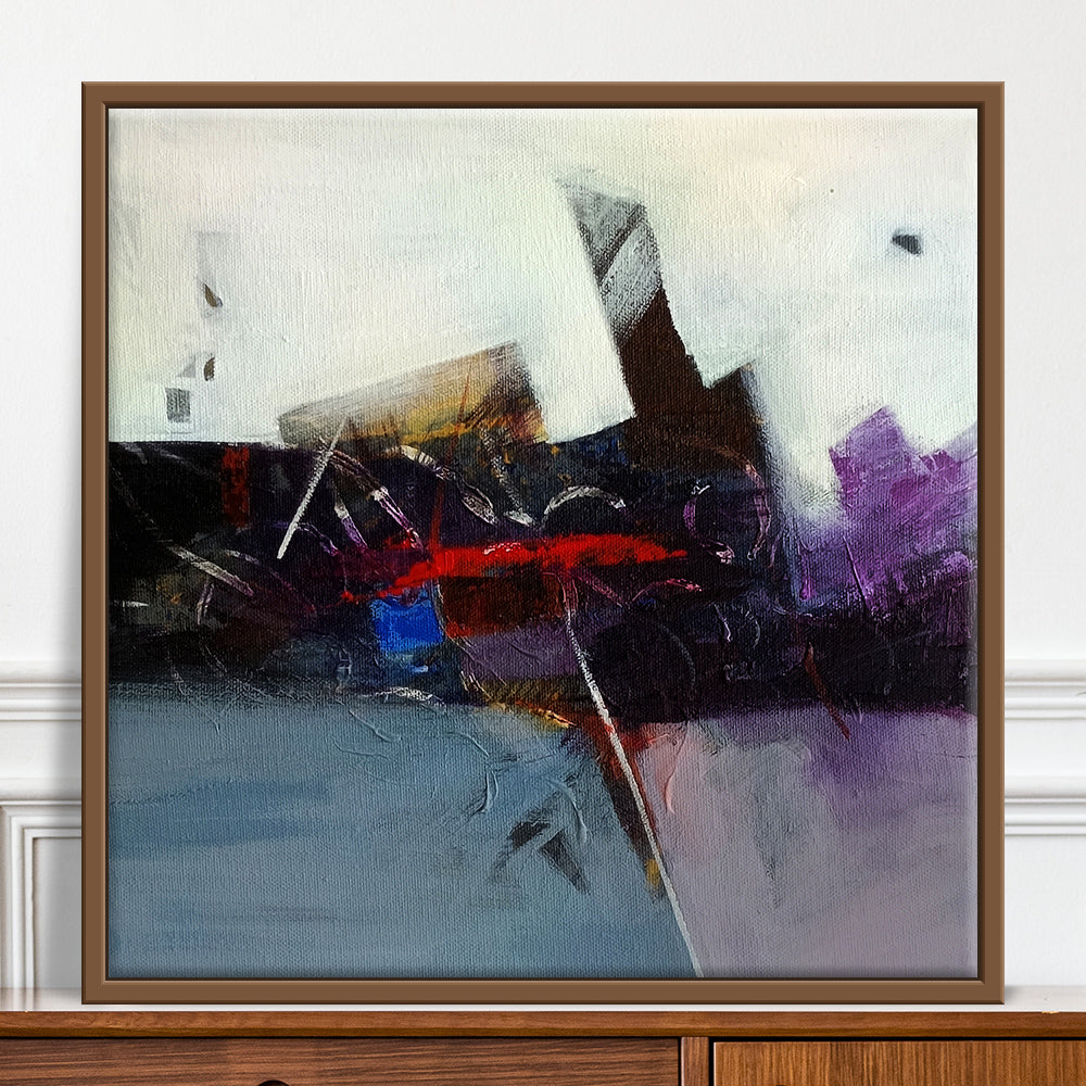 City Fragments Paintings 1 | Abstract Art | Vibrant Abstract Handmade Painting