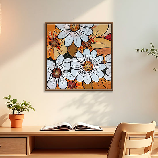 Rustic Blossoms Flower Art | Best Paintings for Office