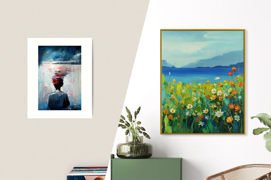 Handmade Paintings vs Prints: Why Original Art Adds Real Value to Your Space