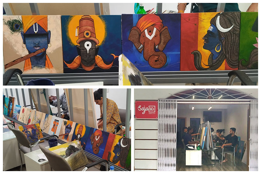 Bring Your Walls to Life with Sajaao’s Authentic Handmade Paintings