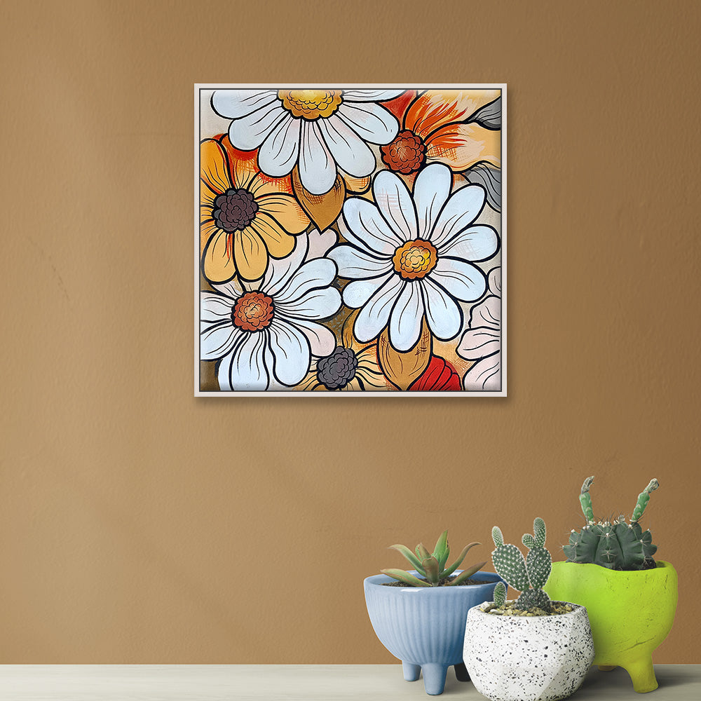 Autumn Blooms Flower Art | Best Paintings for Office