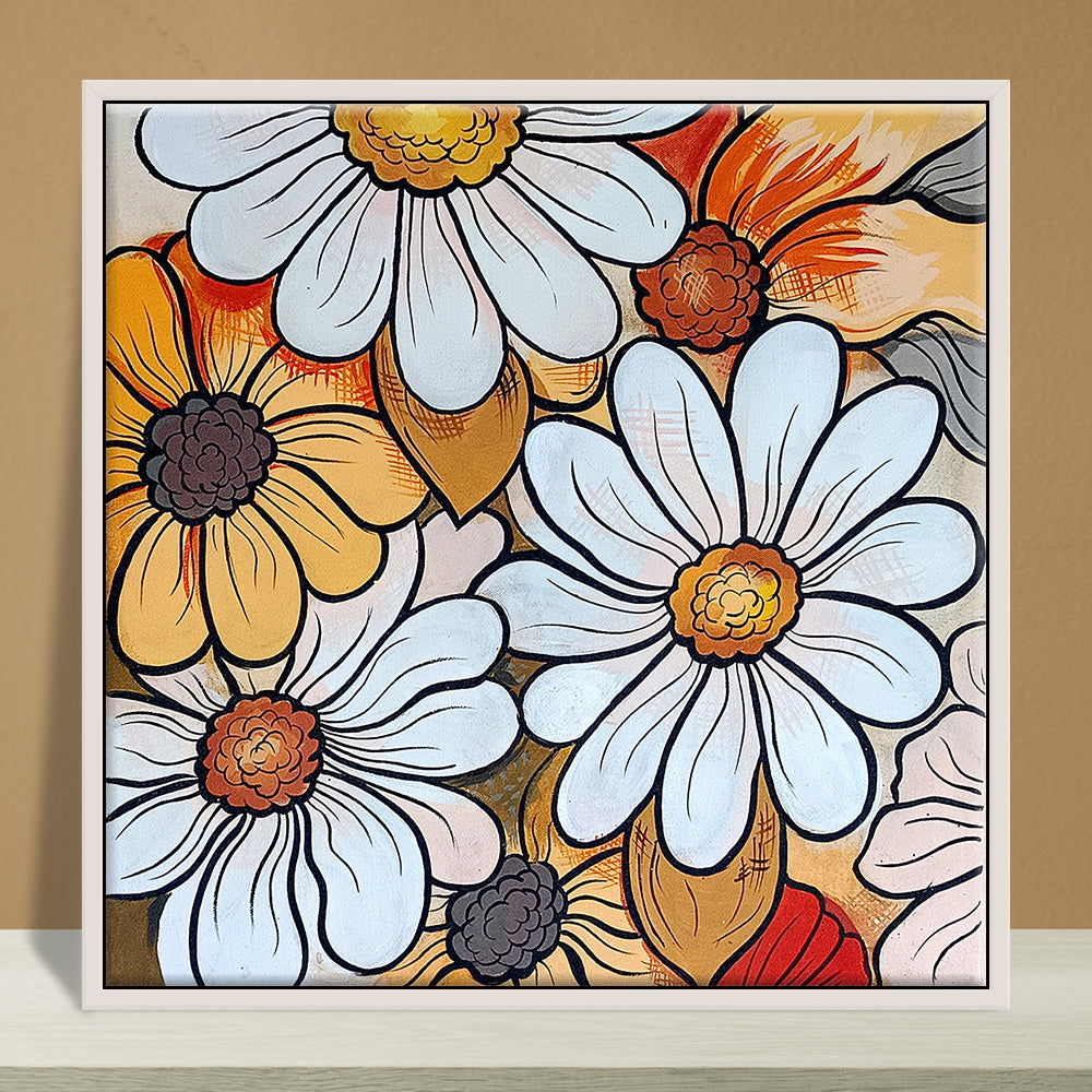 Autumn Blooms Flower Art | Best Paintings for Office