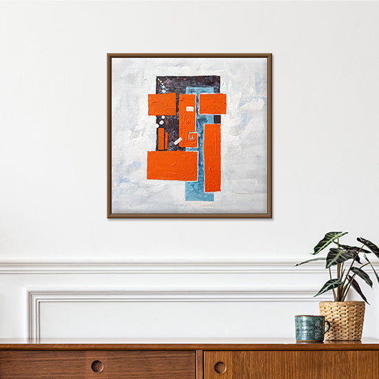 Modern Ganesha Painting | Minimal Ganesha Canvas for Modern Homes