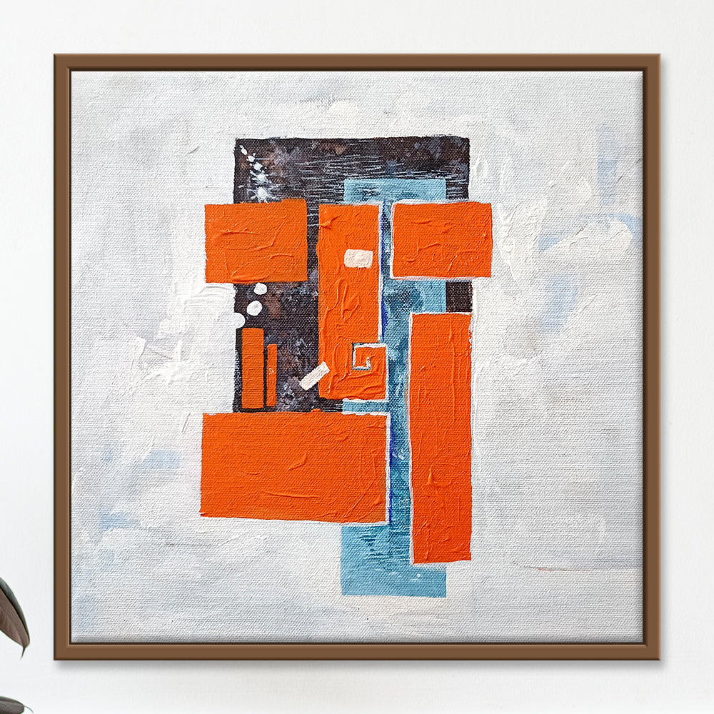 Modern Ganesha Painting | Minimal Ganesha Canvas for Modern Homes