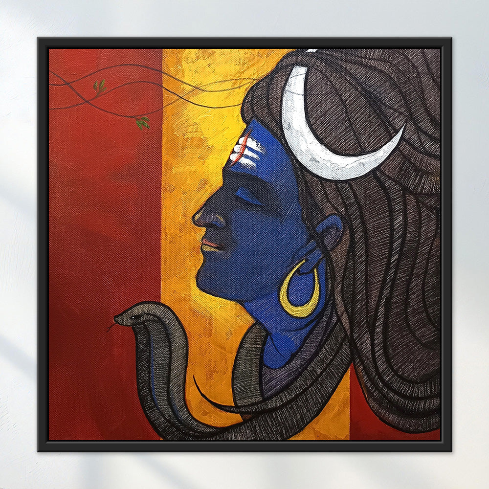 Original Handmade Shiva Paintings for Interiors | Sajaao