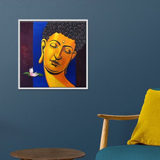 Beyond the Illusions | Symbolic Canvas Art for Tranquil Décor