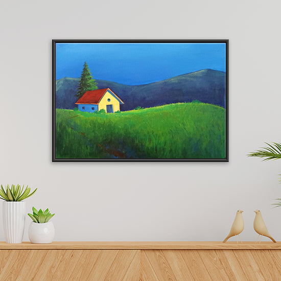 In the Middle of Still | Handmade Calm Nature Art for Mindful Living