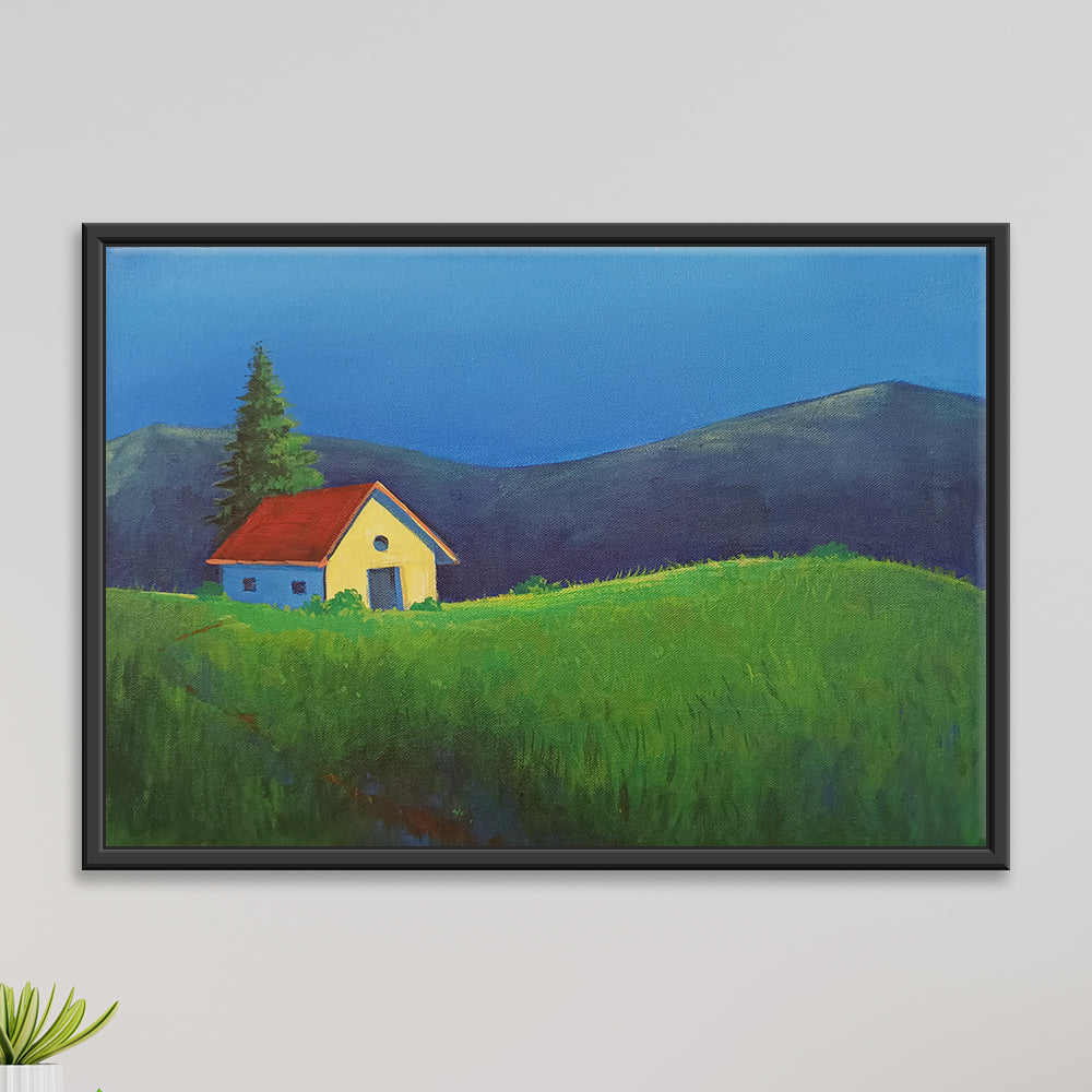 In the Middle of Still | Handmade Calm Nature Art for Mindful Living