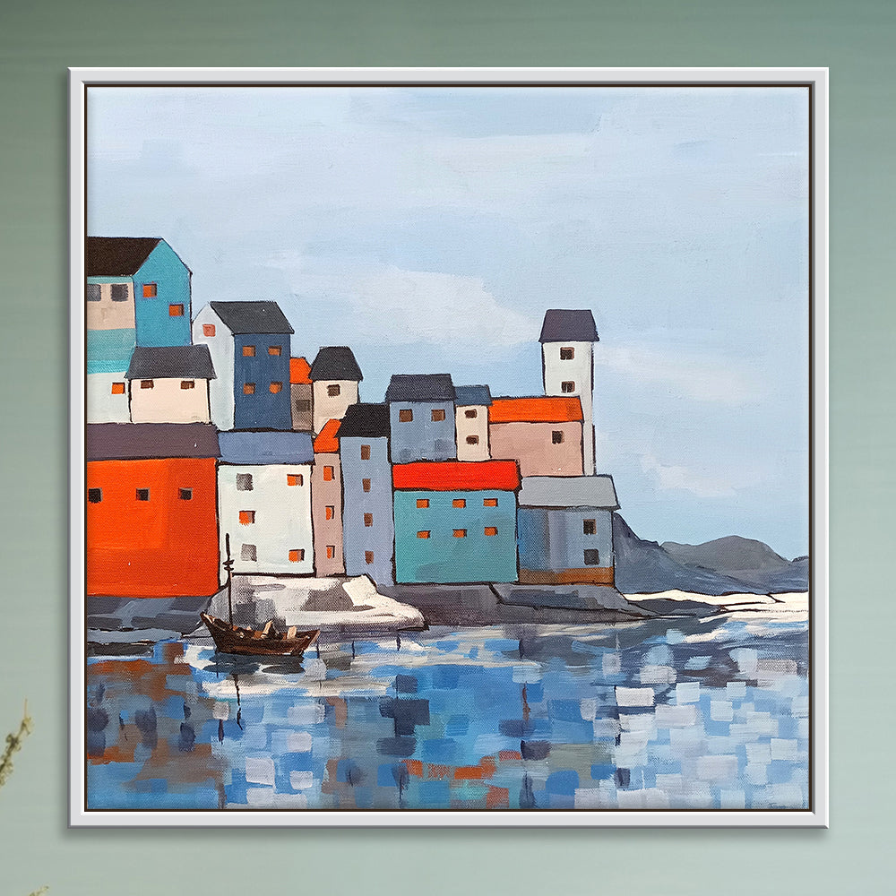 Still Currents | Handmade Nature Art Capturing Calm Waters