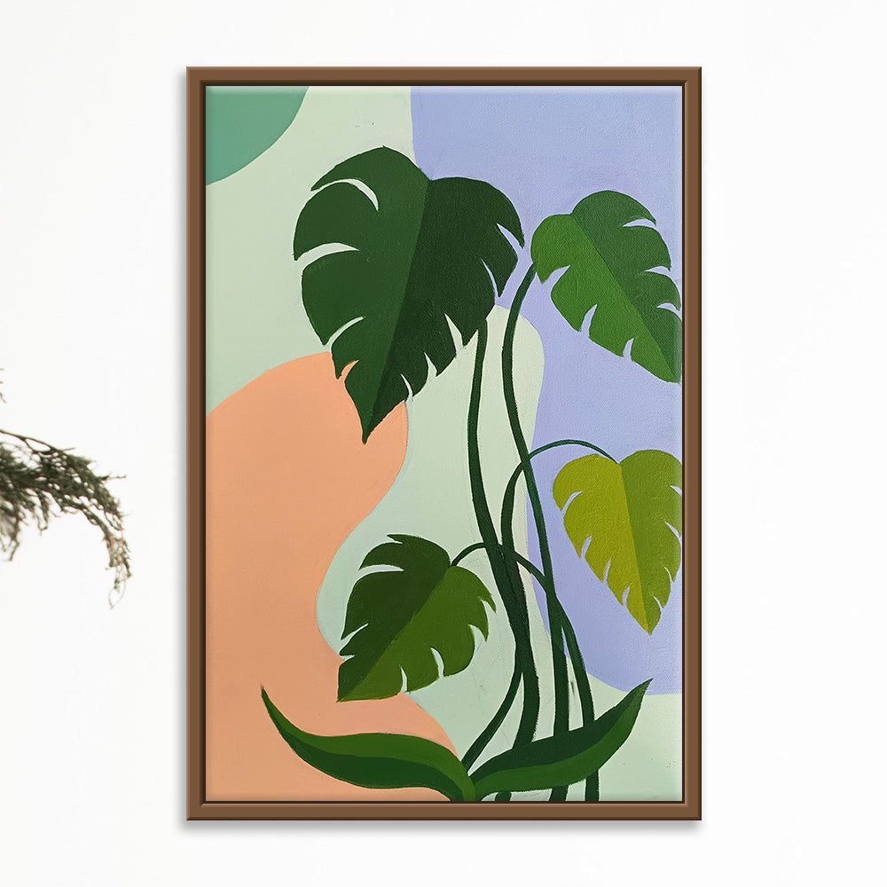 Wilted Love | Subdued Nature-Inspired Canvas with Poetic Mood