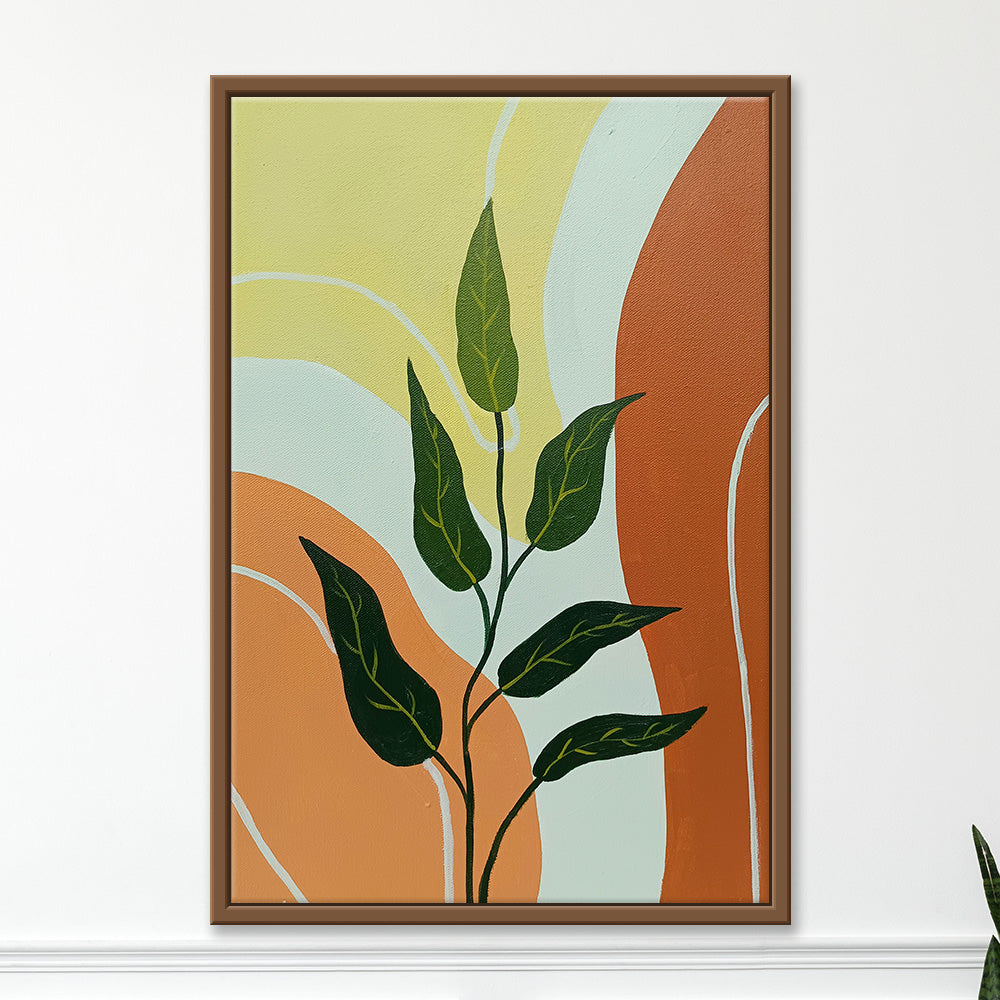 Its Leafy | Handmade Leaf Canvas for Relaxed Dining Spaces