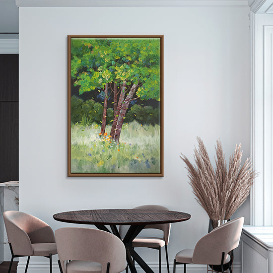 Peace of Nature | Minimal Nature Canvas Art for Mindful Living