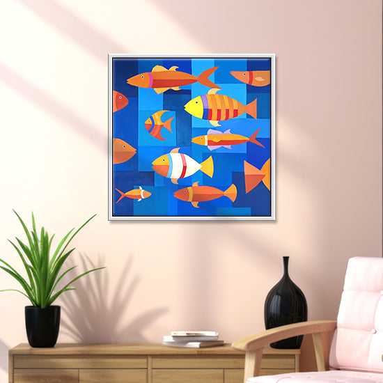 Fish in the Azure