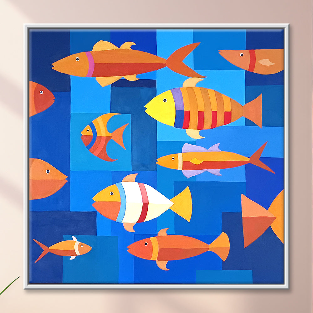 Fish in the Azure