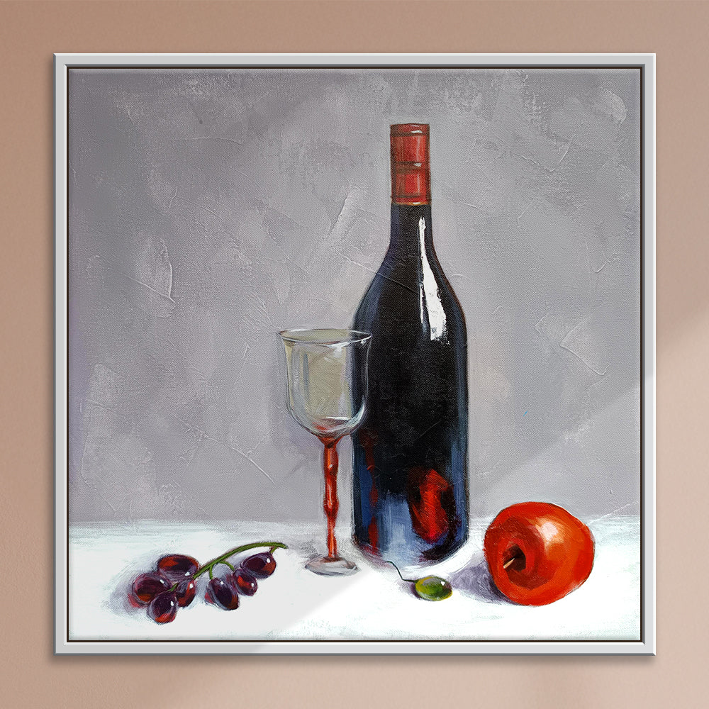 Quiet Pour | Still Life Canvas Capturing the Beauty of Simple Moments