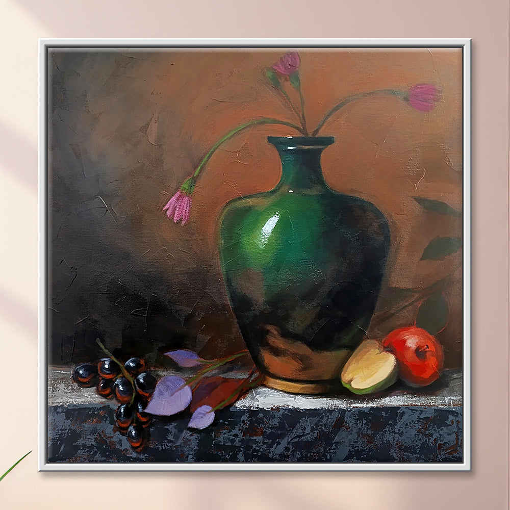 In the Still of Clay | Minimal Ceramic-Themed Art for Peaceful Décor