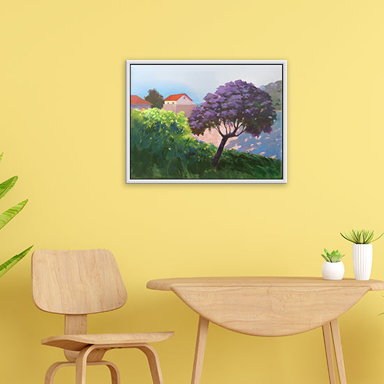 Original Nature Painting | Scenic Landscape Art | Serene Forest & Landscape Wall Décor