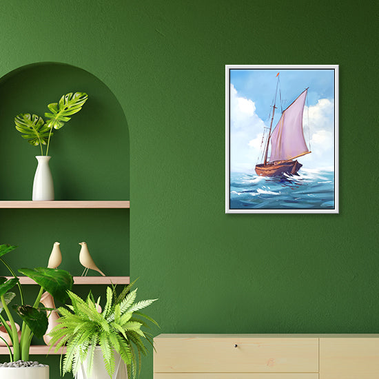 Whispers of the Sea Art | Peaceful Ocean & Beach Landscape Wall Art