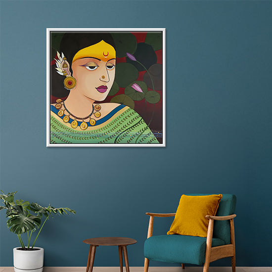 Devi in Lotus Light