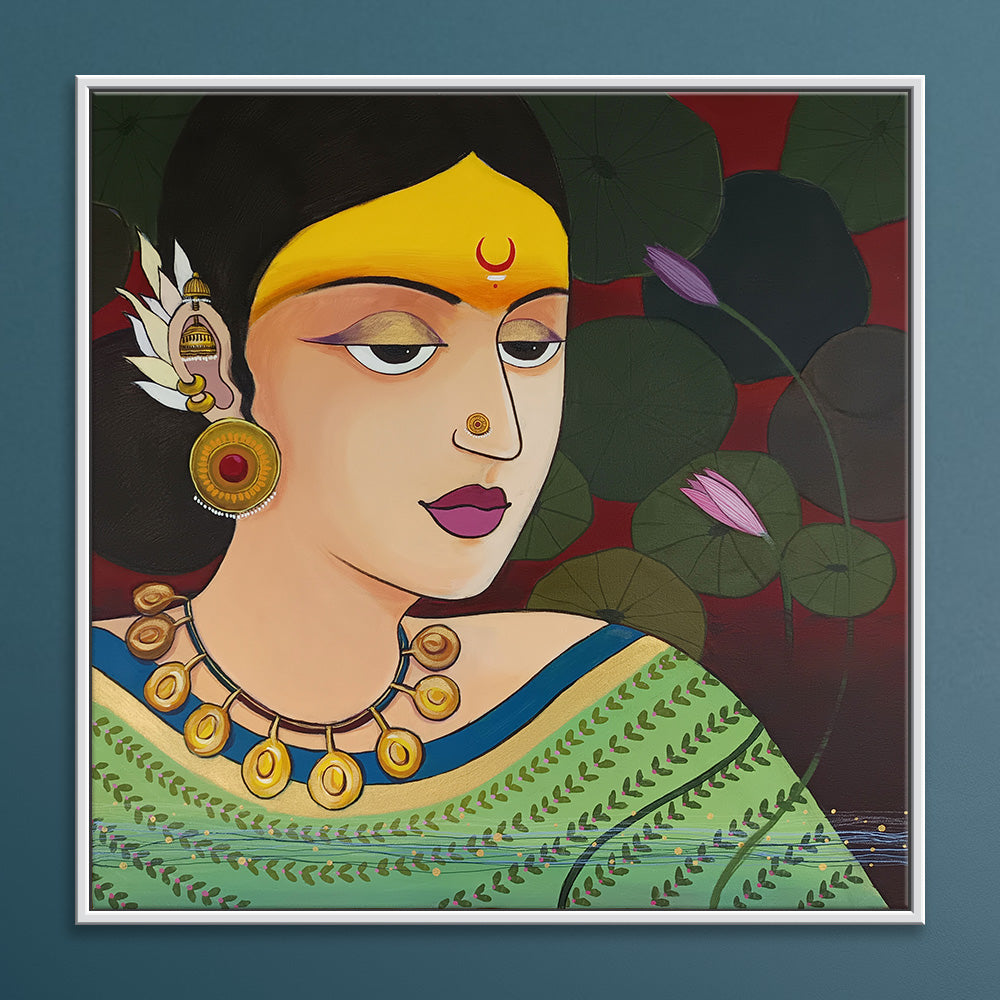 Devi in Lotus Light