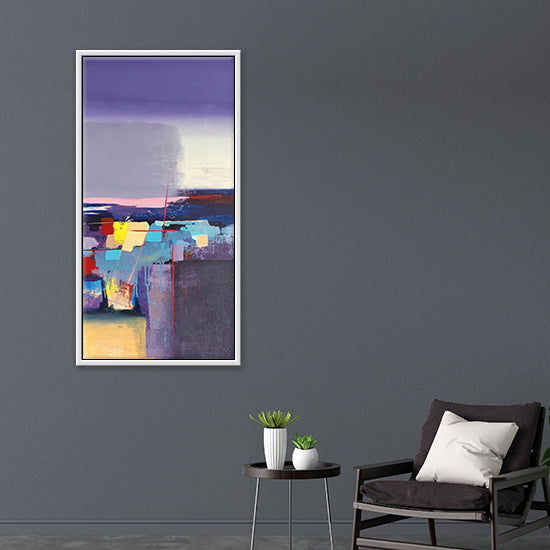Turquoise Silence Painting | Serene Aquatic Abstractions | Modern Handmade Painting