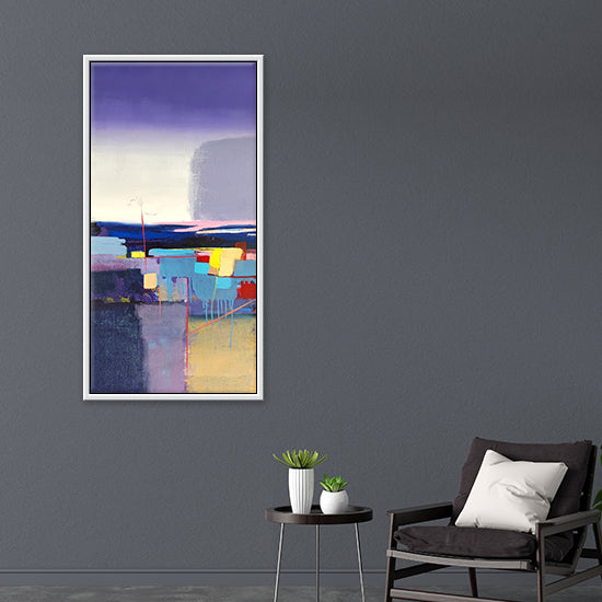 Turquoise Silence 2 Painting | |Serene Aquatic Abstractions | Modern Handmade Painting