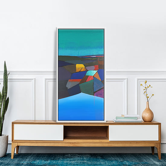 Depths of Blue Abstract Art | Abstract Art Acrylic Painting