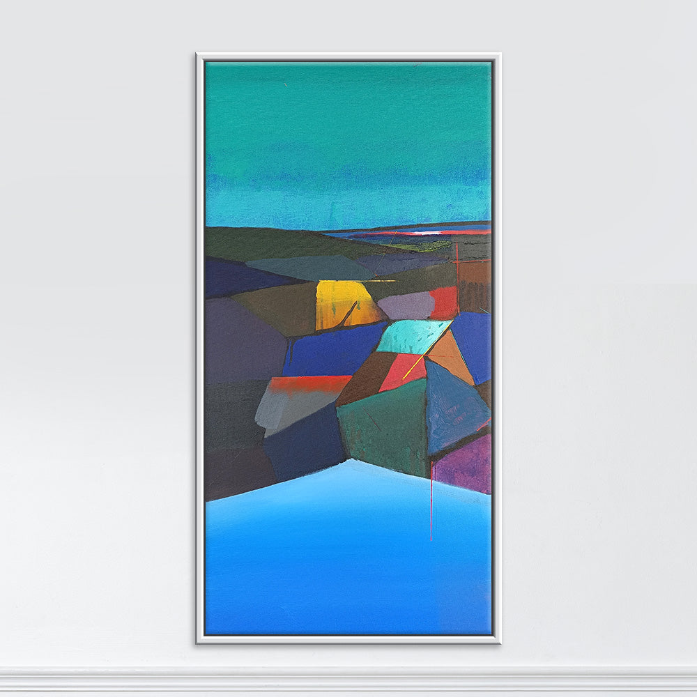 Depths of Blue Abstract Art | Abstract Art Acrylic Painting