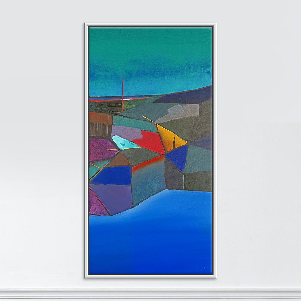 Depths of Blue 2 Abstract Art | Abstract Art Acrylic Painting