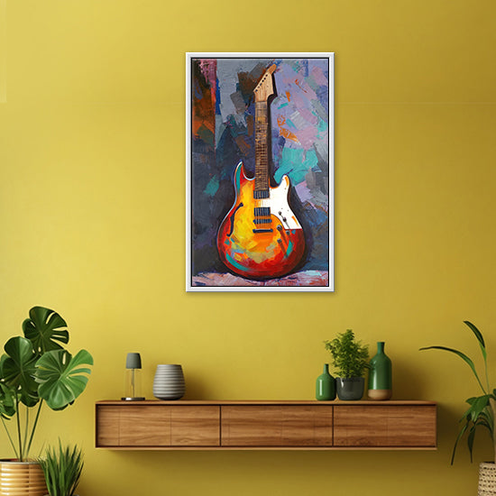 Electric Soul | Modern Music-Inspired Painting for Home & Café Walls