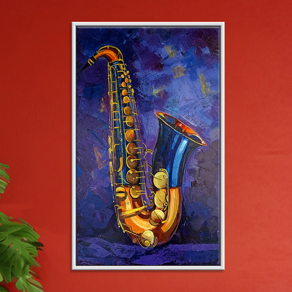 Rhythm & Breath | Contemporary Music Painting for Homes & Cafés