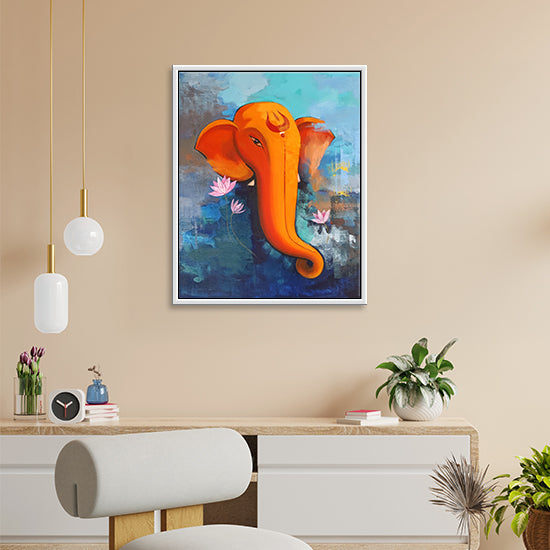 Ganesha | Classic Ganesha Canvas for Every Indian Home