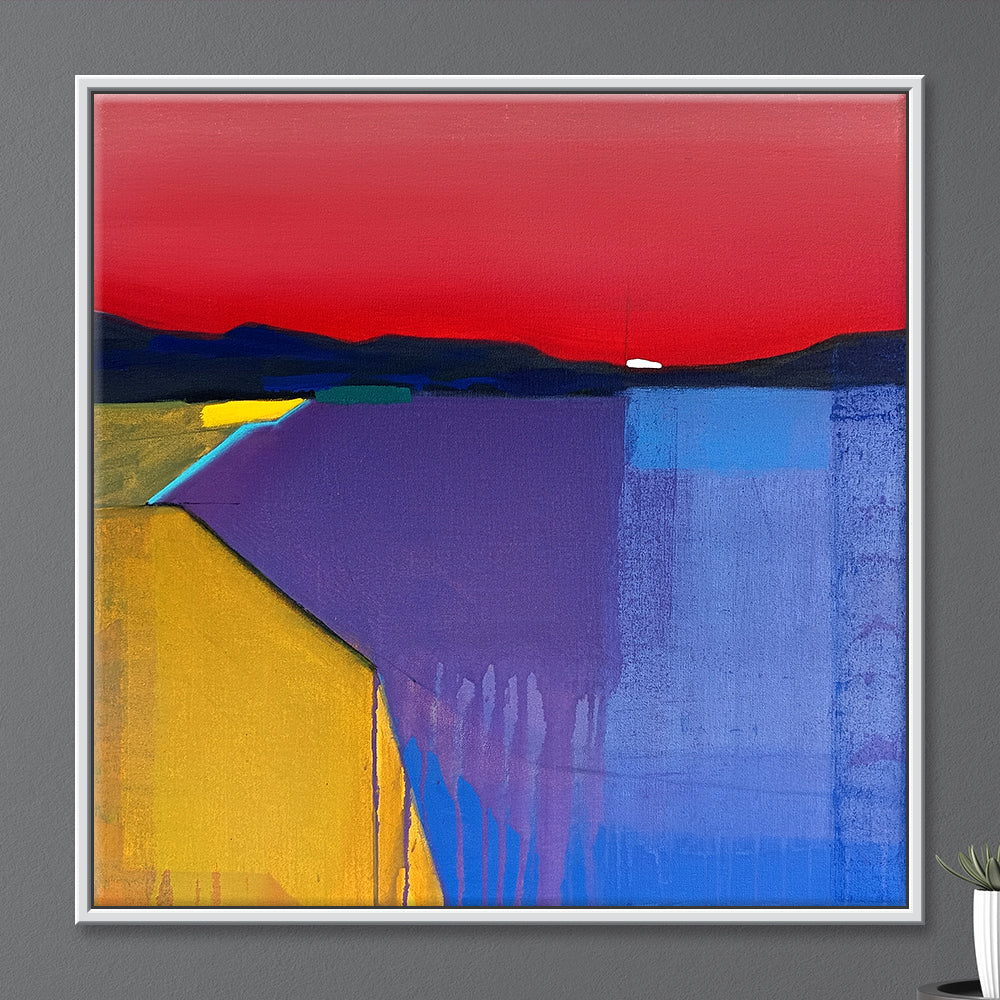 Abstract Parallel Pulse 2 | Colorful Abstract Painting