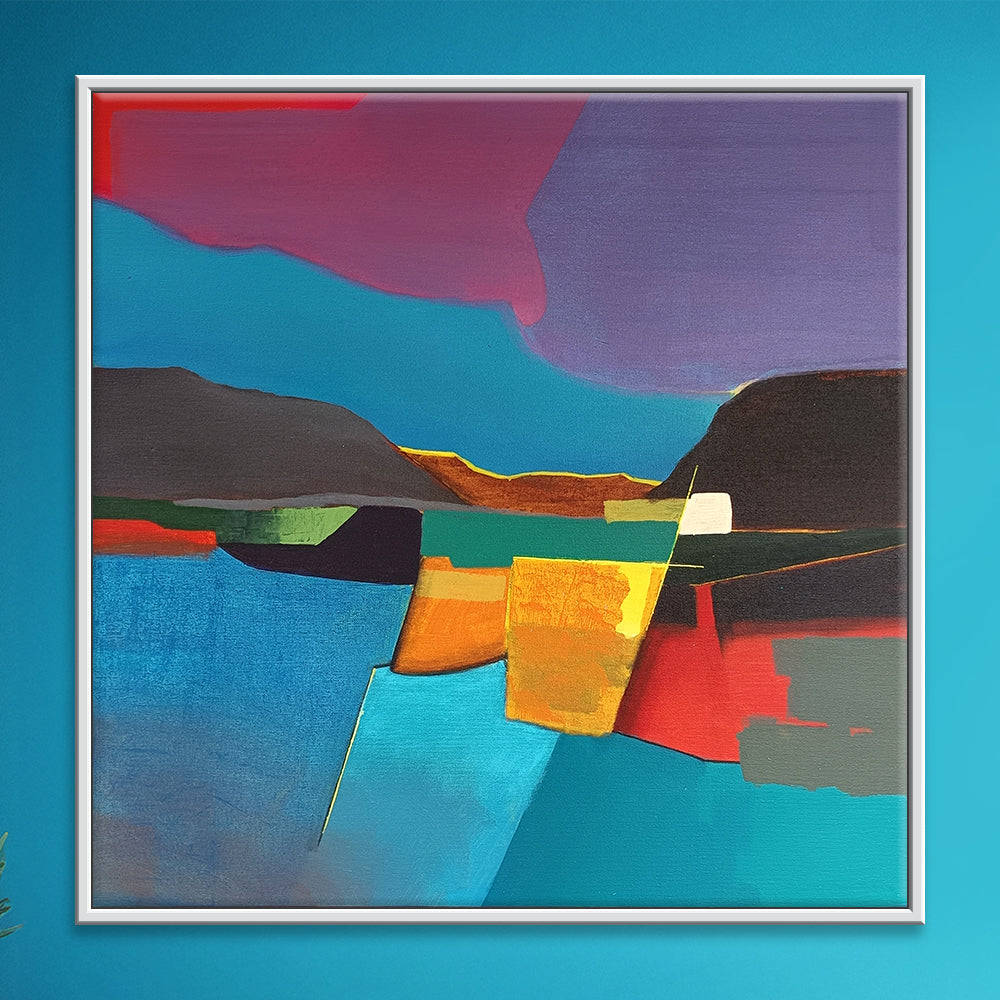 Tonal Drift Abstract Art | Colorful Abstract Painting
