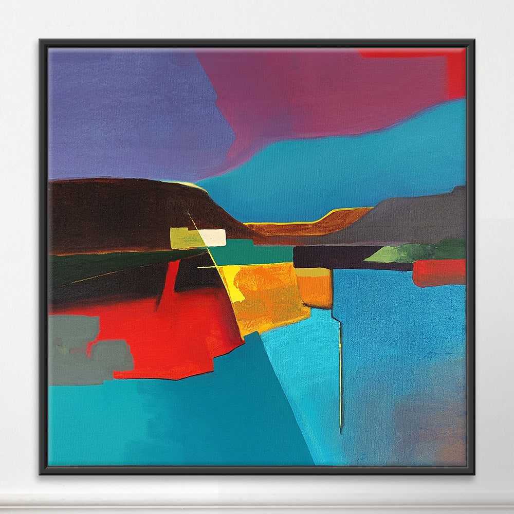 Tonal Drift 2 Abstract Art | Colorful Abstract Painting