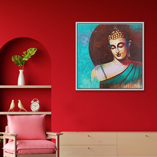 Stillness Speaks | Minimalist Buddha Art for Peaceful Homes