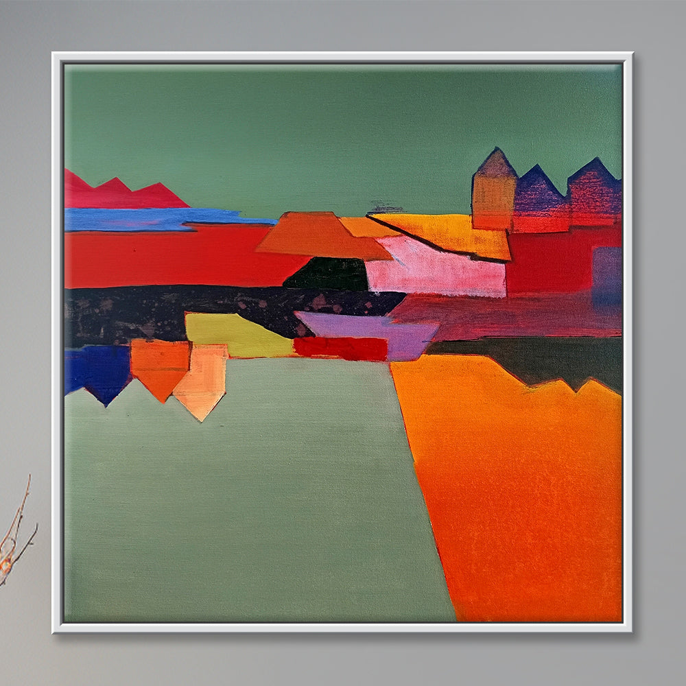 Color Symphony Abstract Art | Colorful Abstract Painting
