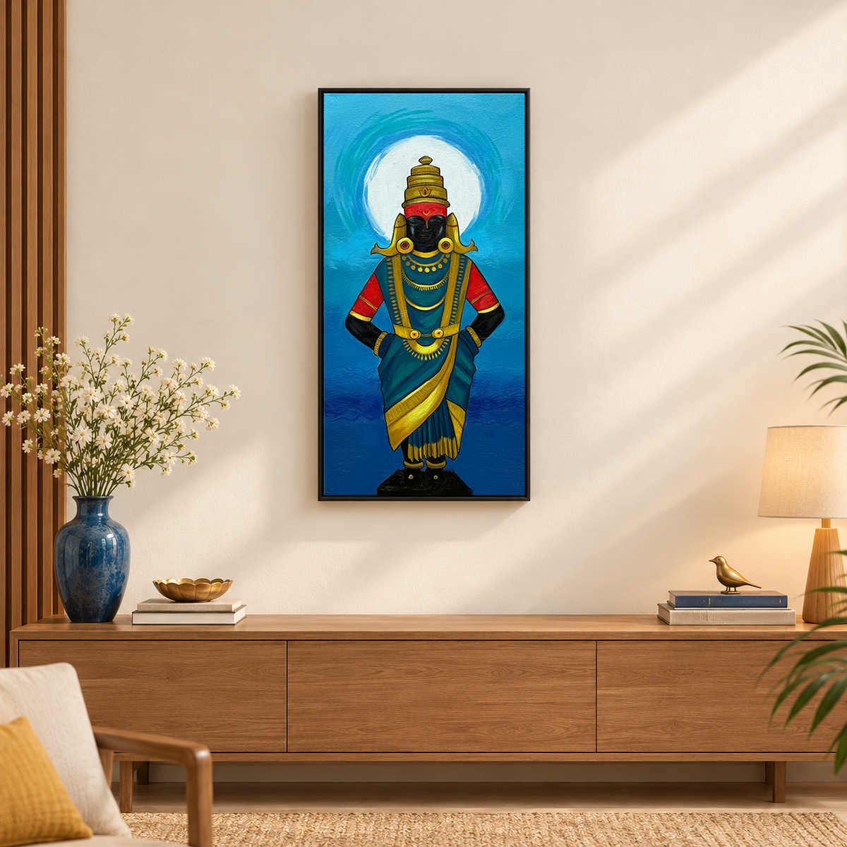 Rukmini's Grace | Rukmini Rakhumai Delicately Rendered Painting