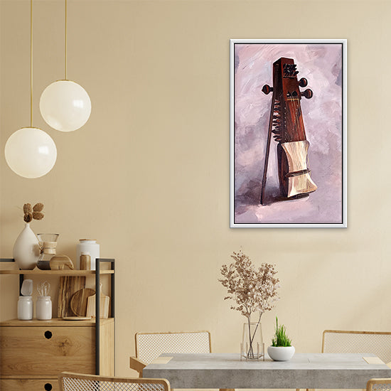 Musical Soul Art | Melodic Strings In Motion | Textured, Expressive Handmade Painting