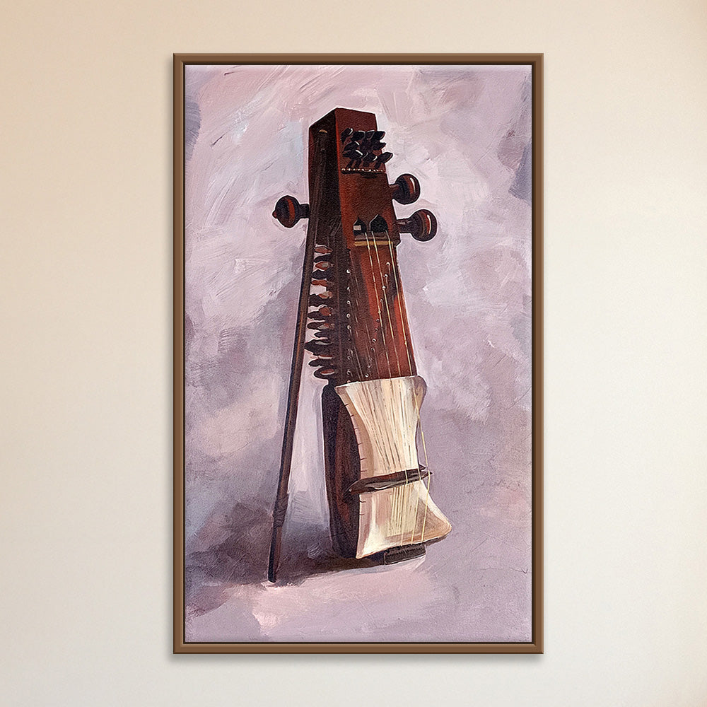 Musical Soul Art | Melodic Strings In Motion | Textured, Expressive Handmade Painting