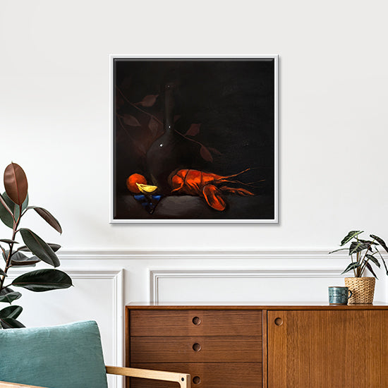 Dark Feast Artwork | Abstract Artwork Acrylic Painting | Acrylic, Modern Handmade Painting