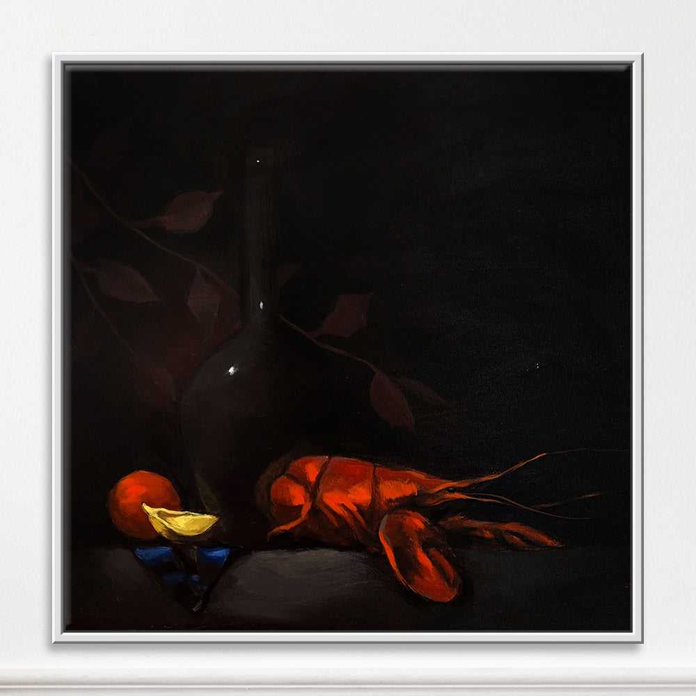 Dark Feast Artwork | Abstract Artwork Acrylic Painting | Acrylic, Modern Handmade Painting