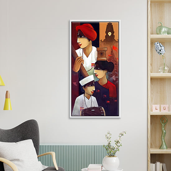 Mauli Bhakti Yatra Painting | Traditional Handmade Paintings for Home Decor