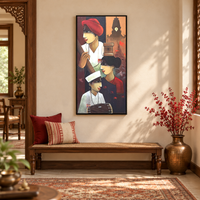 Varkari's Journey | Wari Pilgrims Vitthal Painting by Sajaao - Image 2