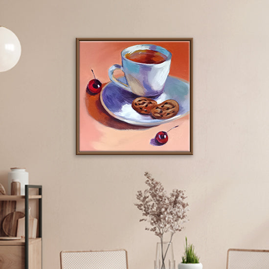 Cookie Companion | Handmade Still Life Art with Biscuits and Warm Tones