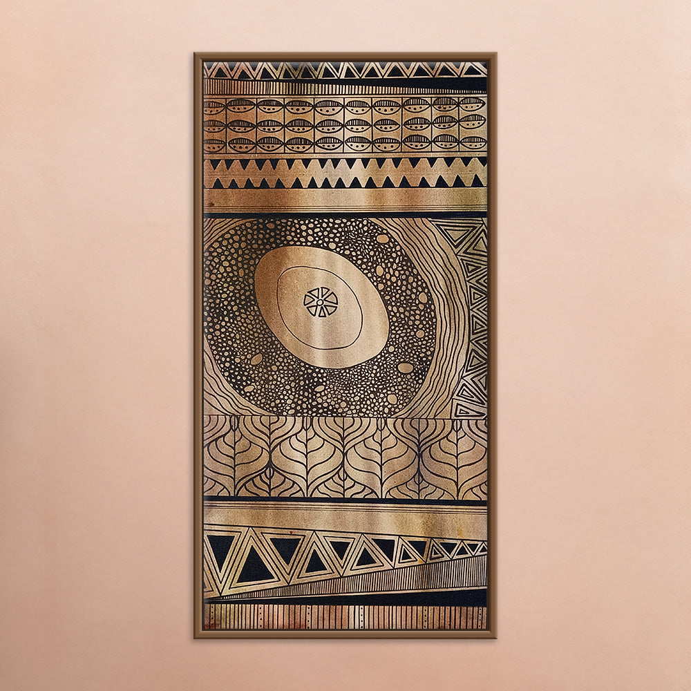 Abstract Design Pattern Art 1 | Detailed Patterned Handmade Painting