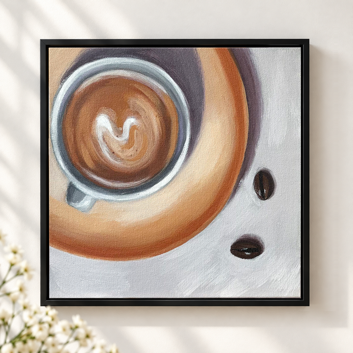 Coffee from Above | Harmony Still Life Painting Original